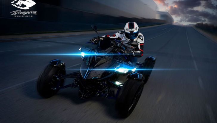 Dragon TT Oxymoron: la rivoluzione tra auto e moto - Foto 7 di 9