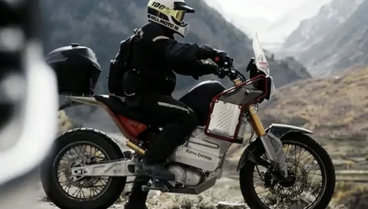 Royal Enfield Him-E: la moto elettrica del futuro - Foto 2 di 3