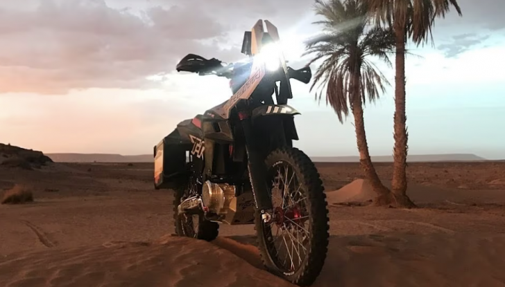 Tacita Discanto, la moto elettrica all’assalto della Dakar 2024 - Foto 1 di 5