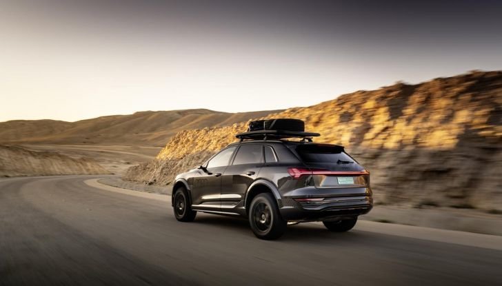 Audi Q8 e-tron Edition Dakar: caratteristiche, prestazioni, autonomia, design e interni - Foto 11 di 22