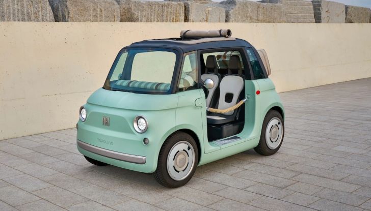 Fiat Topolino Dolcevita 2024, al via gli ordini in Italia - Foto 4 di 10
