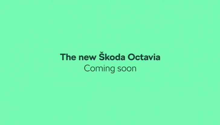 Skoda Octavia 2025 teaser