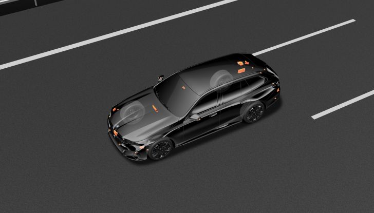 BMW Serie 5 Touring 2024: caratteristiche, design, motori, versioni, interni e prezzi - Foto 5 di 124