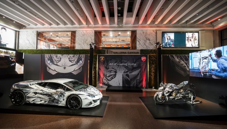 Ducati nel segno dell’arte: conclusa con successo la partecipazione ad Arte Fiera 2024 - Foto 2 di 5