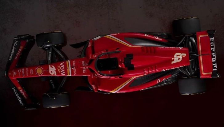 È nata la nuova Ferrari SF-24: obiettivo puntare al Mondiale - Foto 3 di 16