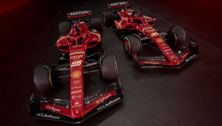 È nata la nuova Ferrari SF-24: obiettivo puntare al Mondiale - Foto 5 di 16