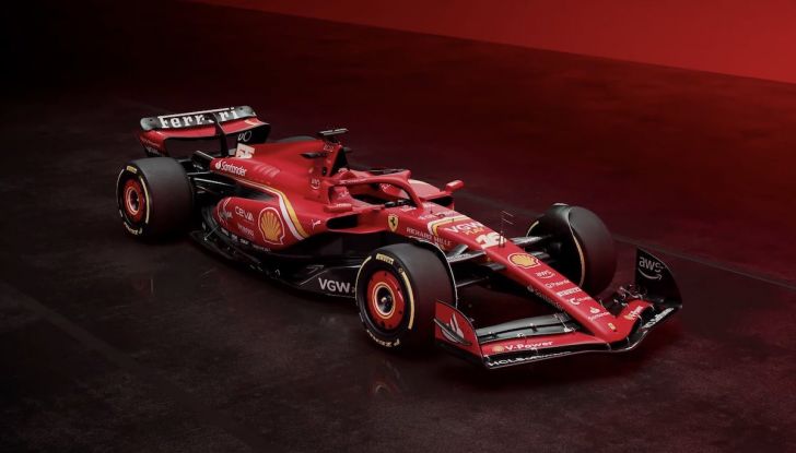 È nata la nuova Ferrari SF-24: obiettivo puntare al Mondiale - Foto 8 di 16