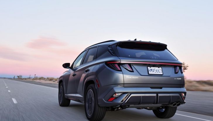 Hyundai Tucson 2025: design e motorizzazioni del nuovo modello - Foto 29 di 107