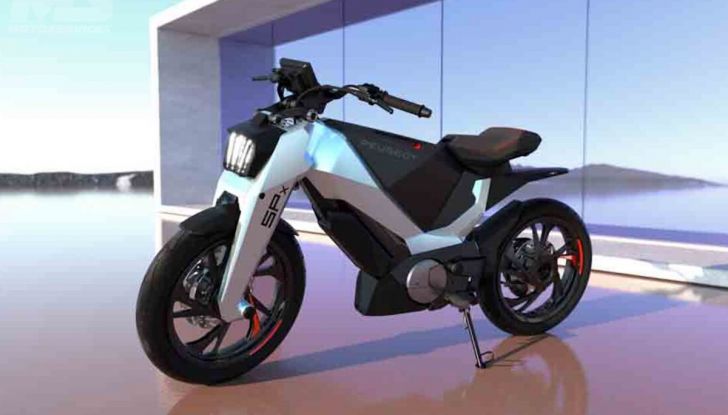 Peugeot SPx Concept: interpretazione elettrica del 103 SP - Foto 1 di 4