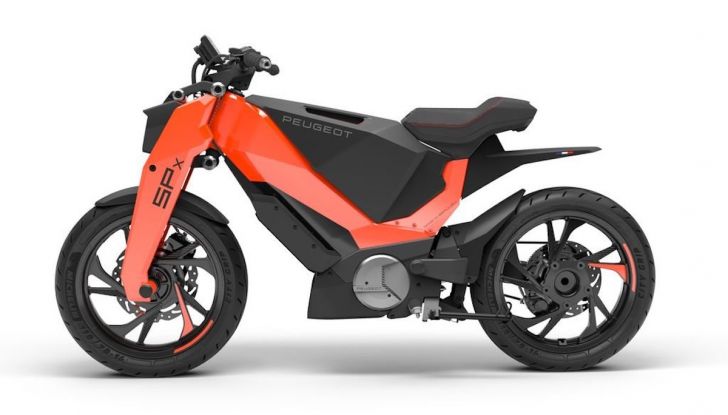 Peugeot SPx Concept: interpretazione elettrica del 103 SP - Foto 4 di 4