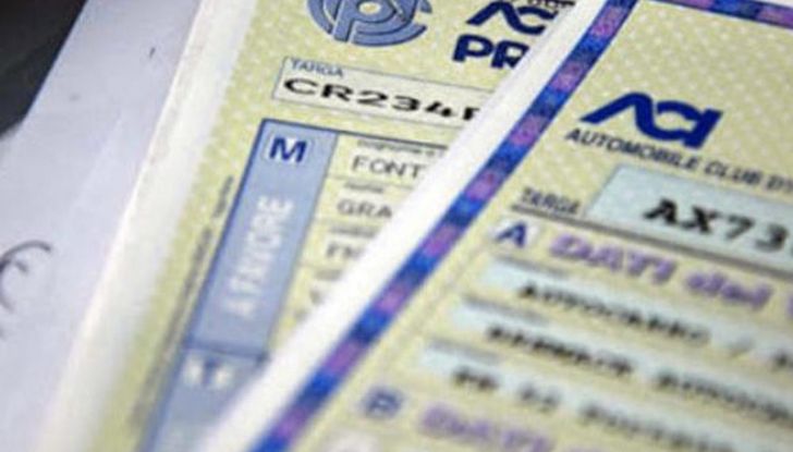 Bollo autovettura nuova