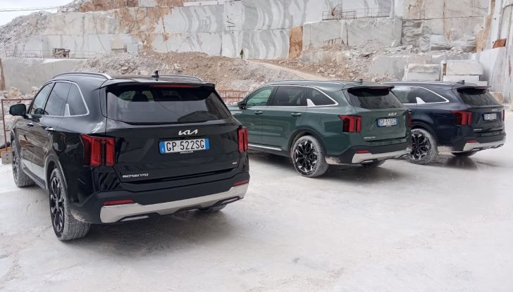 Kia Sorento MY2024 prova su strada tra le strade toscane - Foto 21 di 28