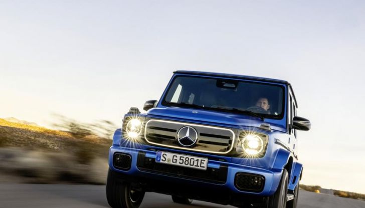 Mercedes Classe G elettrico: caratteristiche, design, abitacolo, motori, autonomia e prezzi - Foto 7 di 120