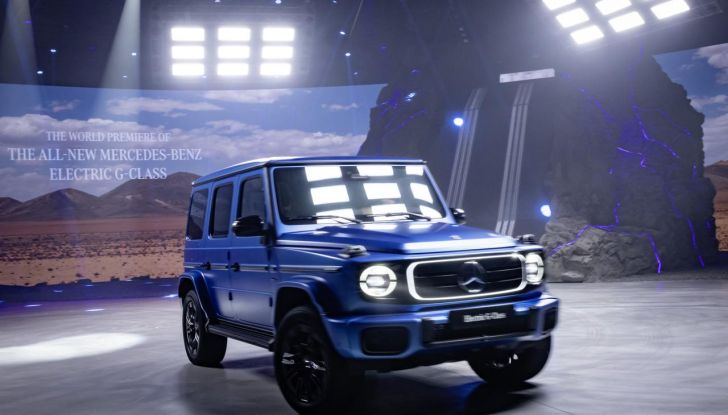 Mercedes Classe G elettrico: caratteristiche, design, abitacolo, motori, autonomia e prezzi - Foto 100 di 120