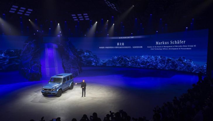 Mercedes Classe G elettrico: caratteristiche, design, abitacolo, motori, autonomia e prezzi - Foto 101 di 120