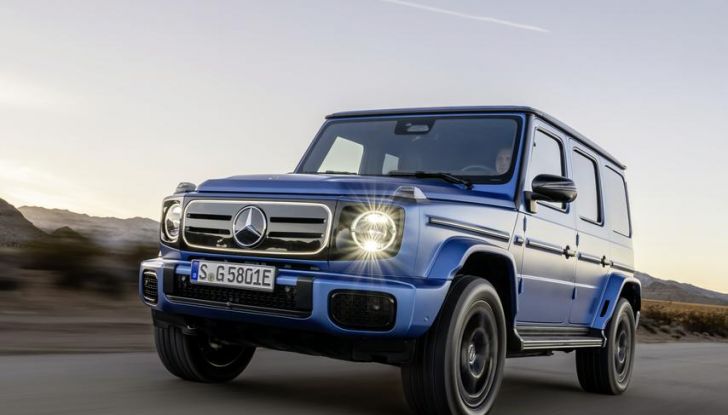 Mercedes Classe G elettrico: caratteristiche, design, abitacolo, motori, autonomia e prezzi - Foto 6 di 120