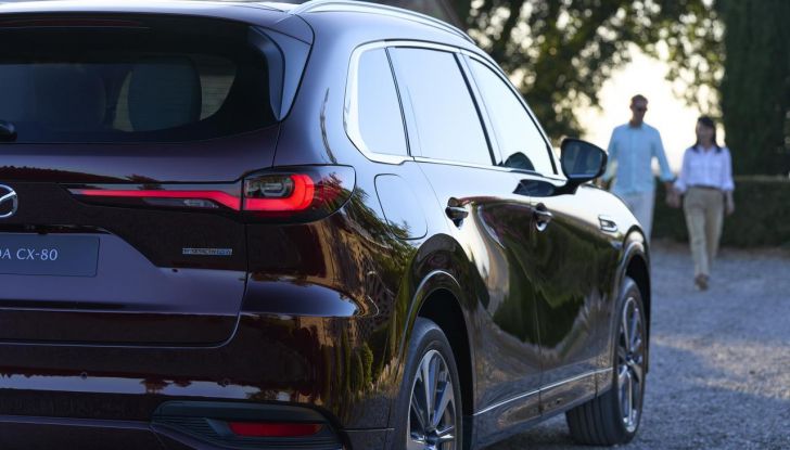 Mazda CX-80 2024: motori, allestimenti e prezzi - Foto 49 di 120