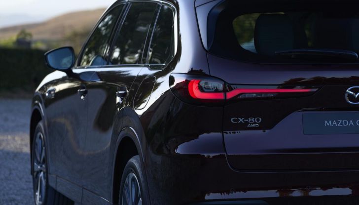 Mazda CX-80 2024: motori, allestimenti e prezzi - Foto 46 di 120