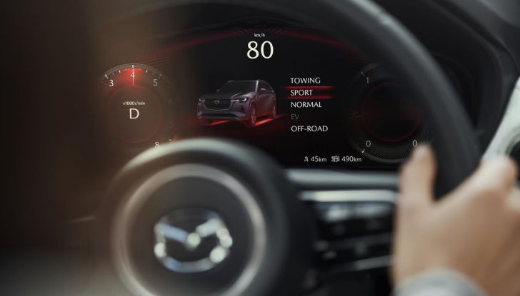Mazda CX-80 2024: motori, allestimenti e prezzi - Foto 25 di 120