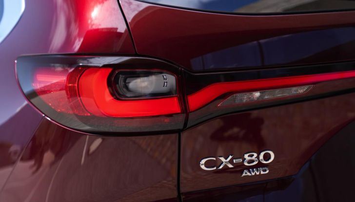 Mazda CX-80 2024: motori, allestimenti e prezzi - Foto 11 di 120