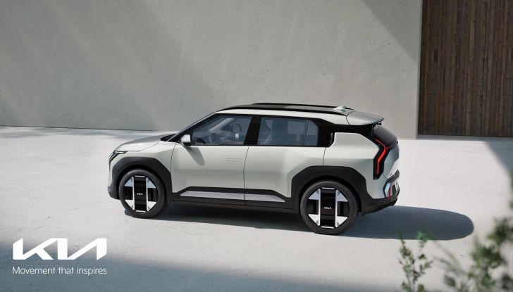 Kia EV3: caratteristiche, design, abitacolo, motore, autonomia e versioni - Foto 5 di 41