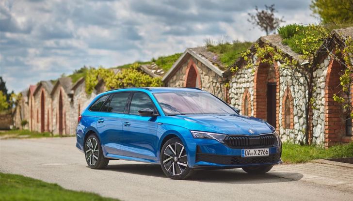 Skoda Octavia Wagon 2024 bagagliaio, motori, dimensioni e prezzi - Foto 10 di 12