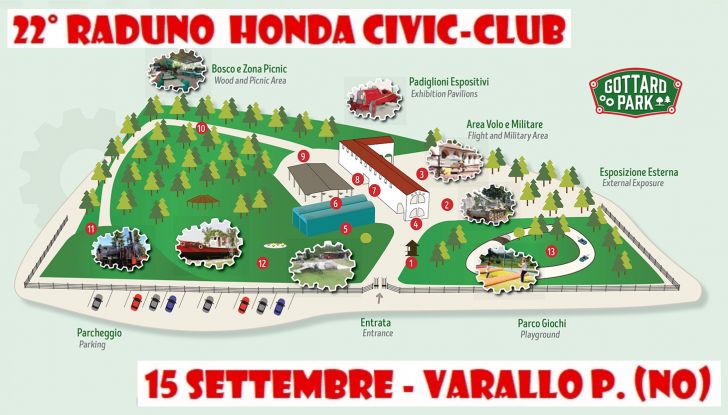 22° Raduno ufficiale Honda Civic - 15 Settembre 2024