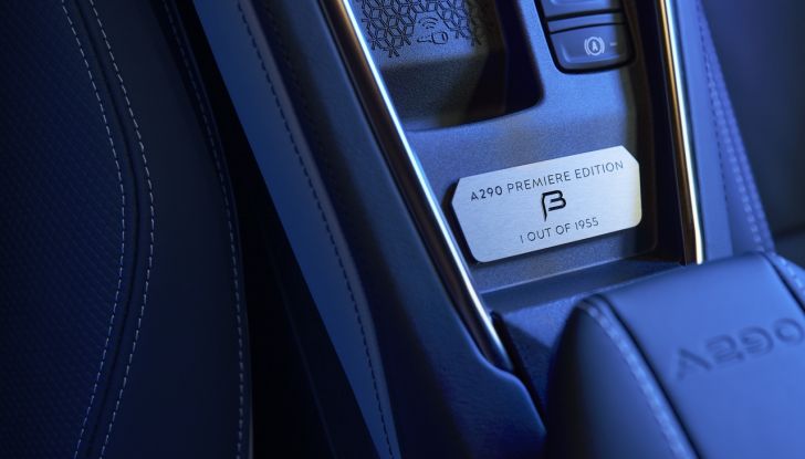 Alpine A290: caratteristiche, design, abitacolo, motore, versioni, autonomia e prestazioni - Foto 125 di 136