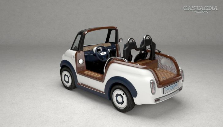 Fiat Topolino versione spiaggina di Castagna Milano - Foto 8 di 14