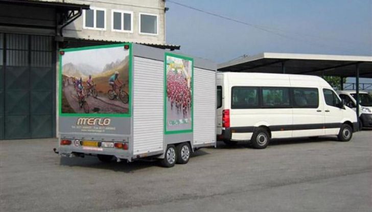 Patente BE per rimorchio