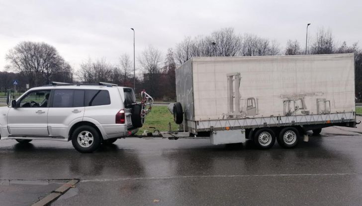 Patente BE per rimorchio