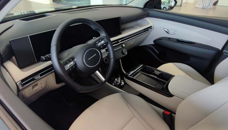 Hyundai Tucson 2024: prova su strada del SUV C in versione Full-Hybrid - Foto 25 di 35