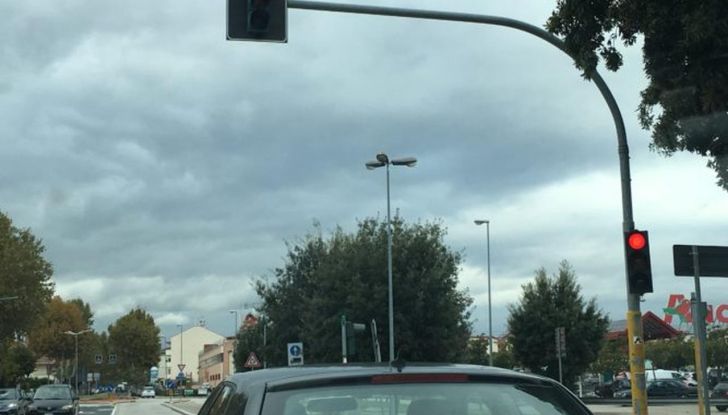 Multa semaforo rosso