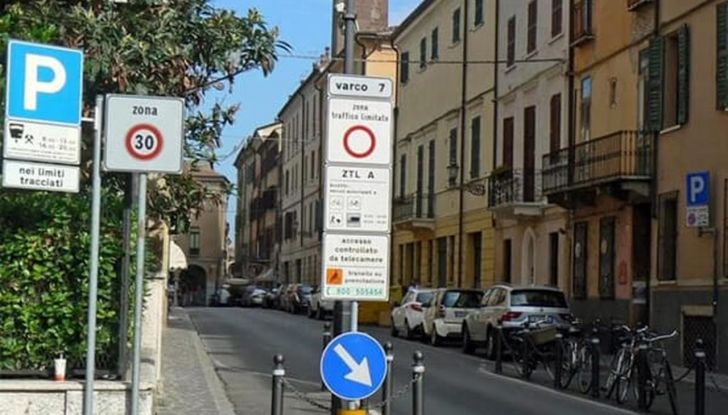 Multe zona traffico limitato