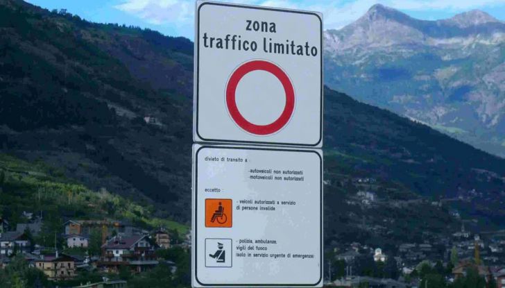 Multe zona traffico limitato