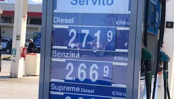 Prezzo benzina