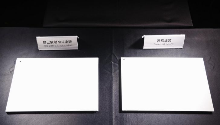 Nissan testa la vernice refrigerante sulle sue auto - Foto 56 di 60