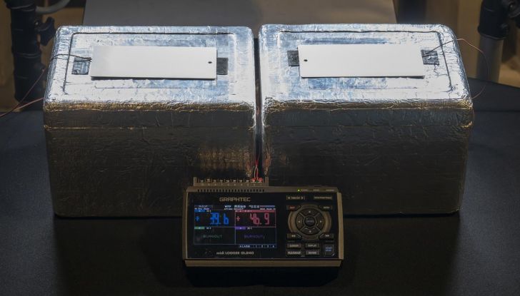 Nissan testa la vernice refrigerante sulle sue auto - Foto 8 di 60