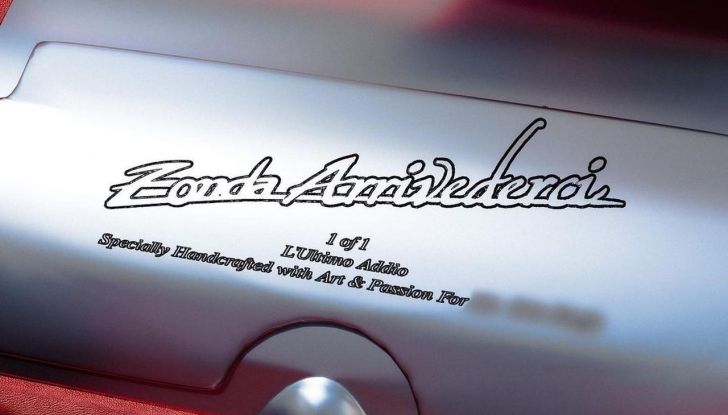 Pagani Zonda Arrivederci: la one-off debutterà alla Monterey Car Week 2024 - Foto 2 di 9