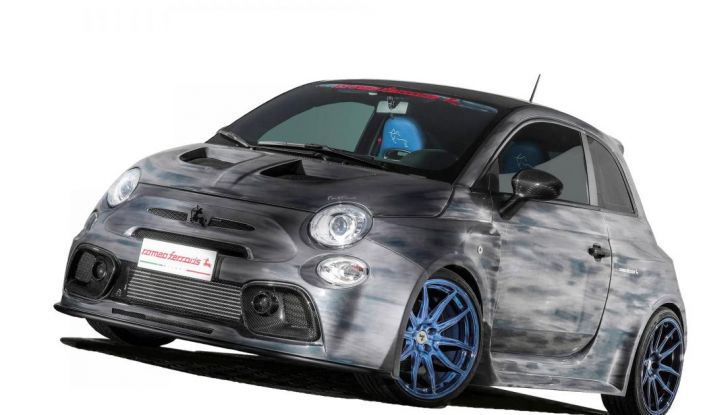 La Fiat 500 Abarth Cinquone by Romeo Ferraris da 360 CV alla 6 ore di Vallelunga - Foto 4 di 5