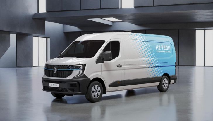 Renault Master H2-Tech: svelato il prototipo a idrogeno che anticipa il modello di serie - Foto 1 di 5