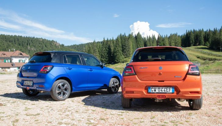 Nuova Suzuki Swift Hybrid 4×4 AllGrip: caratteristiche, design, abitacolo, motore e prezzo - Foto 2 di 122