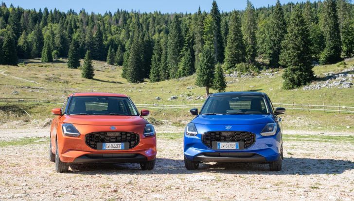 Nuova Suzuki Swift Hybrid 4×4 AllGrip: caratteristiche, design, abitacolo, motore e prezzo - Foto 6 di 122
