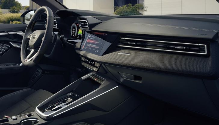 Audi A3 Sportback TFSI e 2025: debutta la nuova ibrida plug-in da 176 CV - Foto 10 di 21