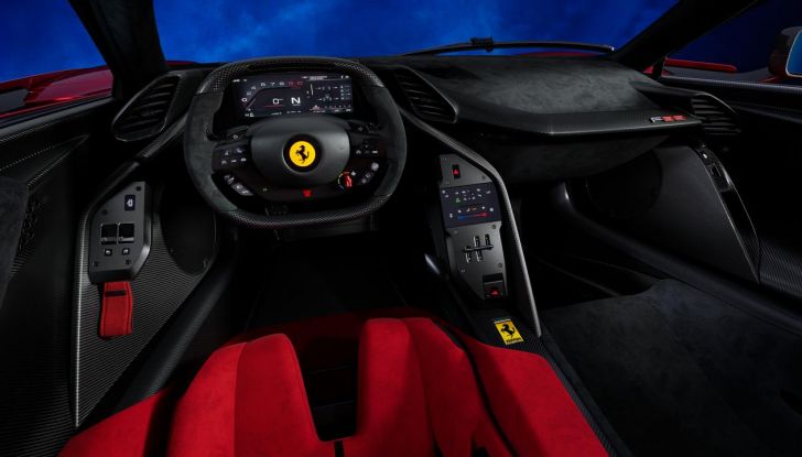 Ferrari F80: caratteristiche, design, abitacolo, motori e prestazioni - Foto 8 di 22