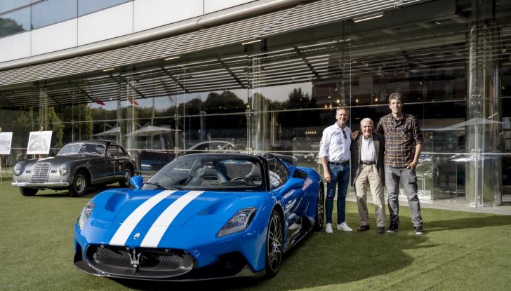 Maserati MC20: esemplare speciale per i nipoti del fondatore - Foto 5 di 19