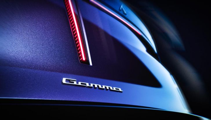 Nuova Lancia Gamma teaser