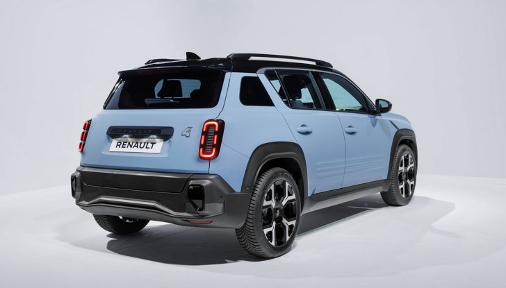 Renault 4 E-Tech Electric 2025: caratteristiche, design e autonomia della crossover elettrica - Foto 3 di 13