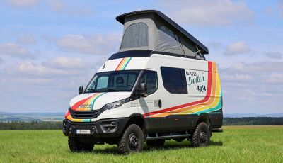Iveco Daily Switch 4×4: un furgone commerciale concepito (anche) per l’avventura