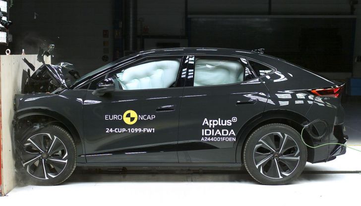Cupra Tavascan conquista le cinque stelle nei test Euro NCAP - Foto 10 di 12